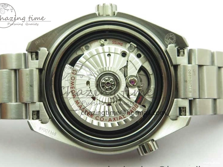 0116 Planet Ocean 39.5mm Black Ceramic Bezel SS VSF 1:1 Best Edition Black Dial on SS Bracelet A Stretchable 7890